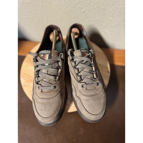 Mephisto women Walking Comfort‎ Shoes Lace Up Sneakers Gray Casual size 9 - Picture 4 of 10